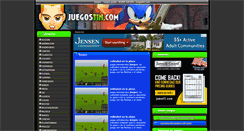 Desktop Screenshot of juegostin.com